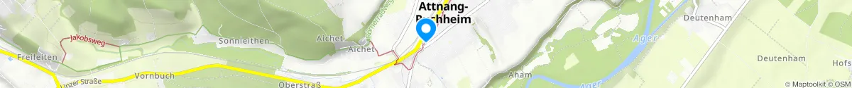 Kartendarstellung des Standorts für Anna-Apotheke in 4800 Attnang-Puchheim